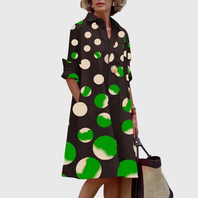 Paige™ - Elegantti Mekko Taskuilla