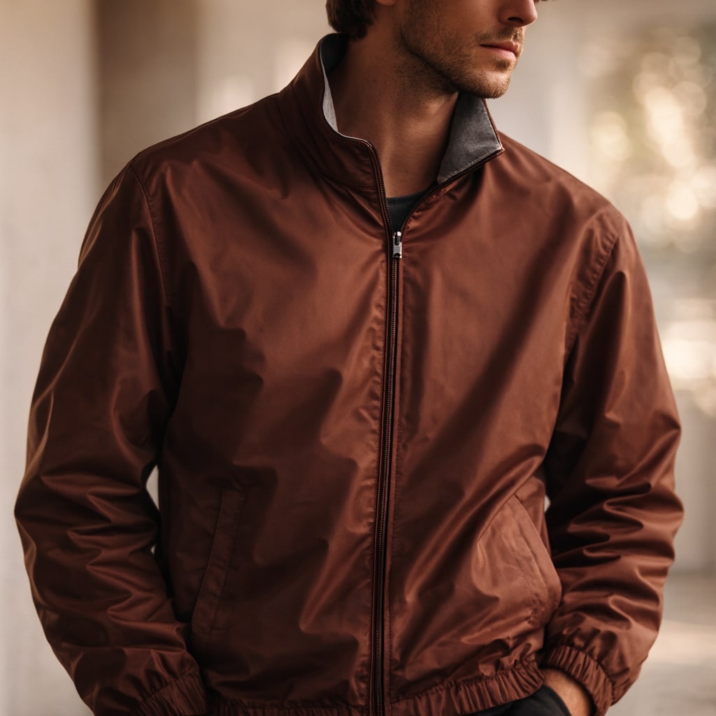 Jeremy | Käännettävä vetoketjullinen takki