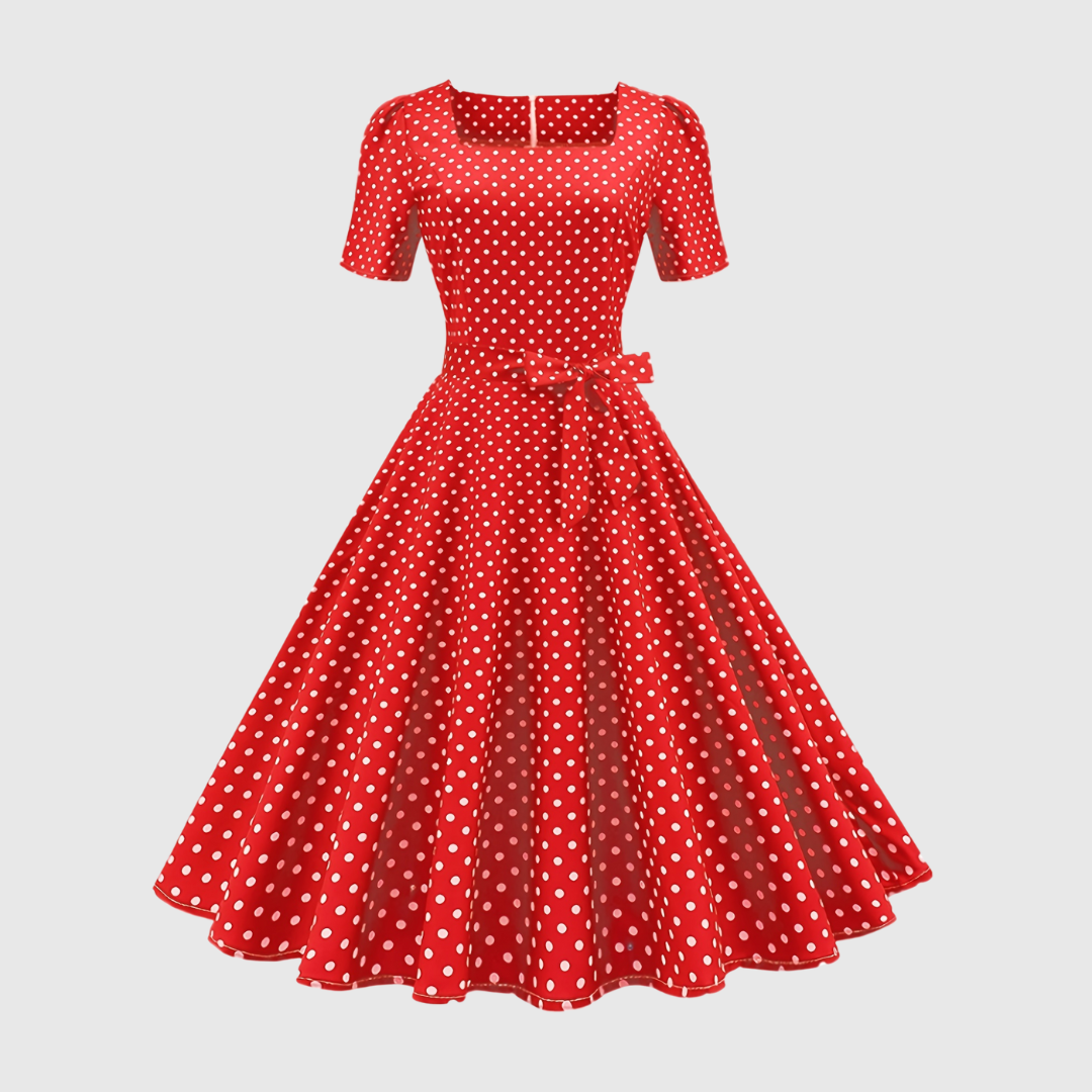 BEATRIX | POLKA DOT NELLI DRESS