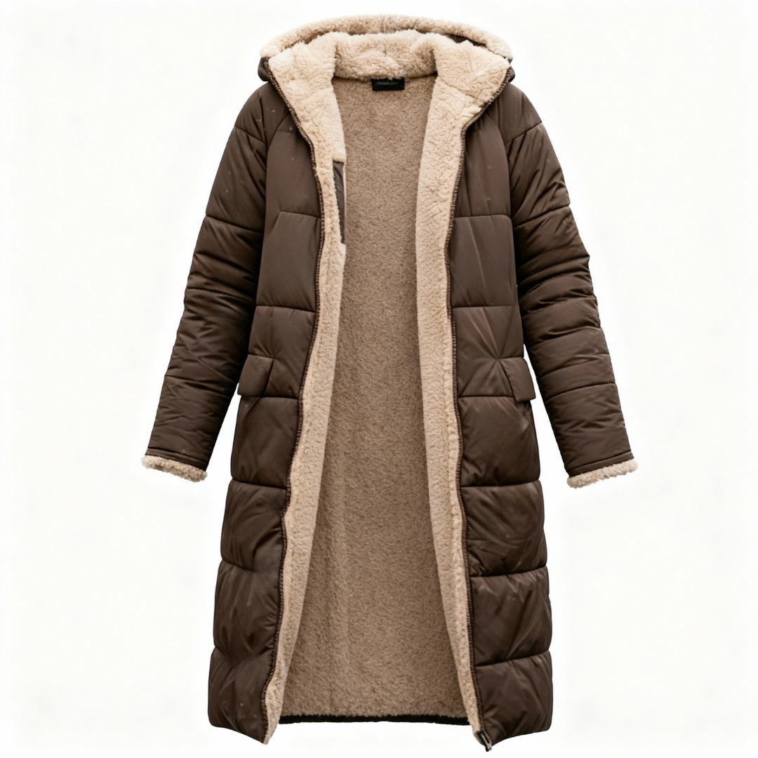 Reversible Winter Brown Coat