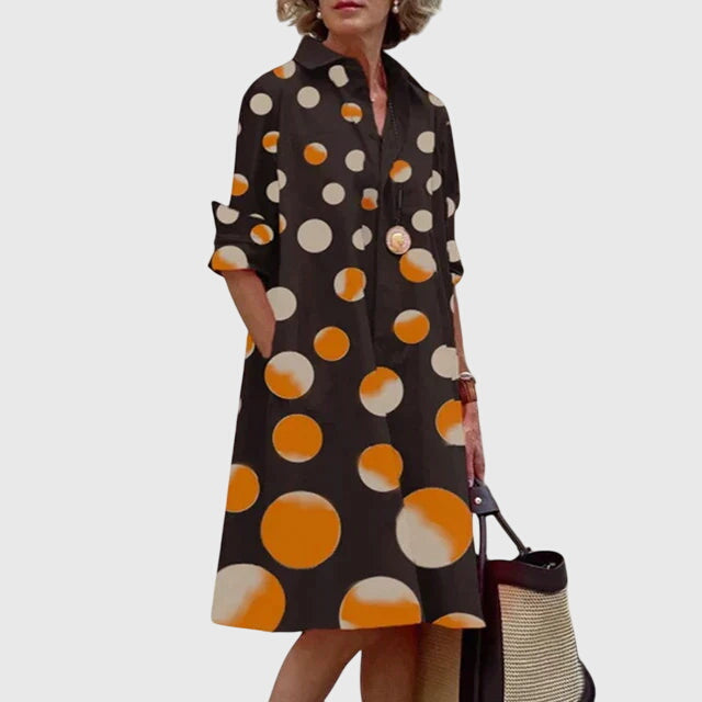 Paige™ - Elegantti Mekko Taskuilla