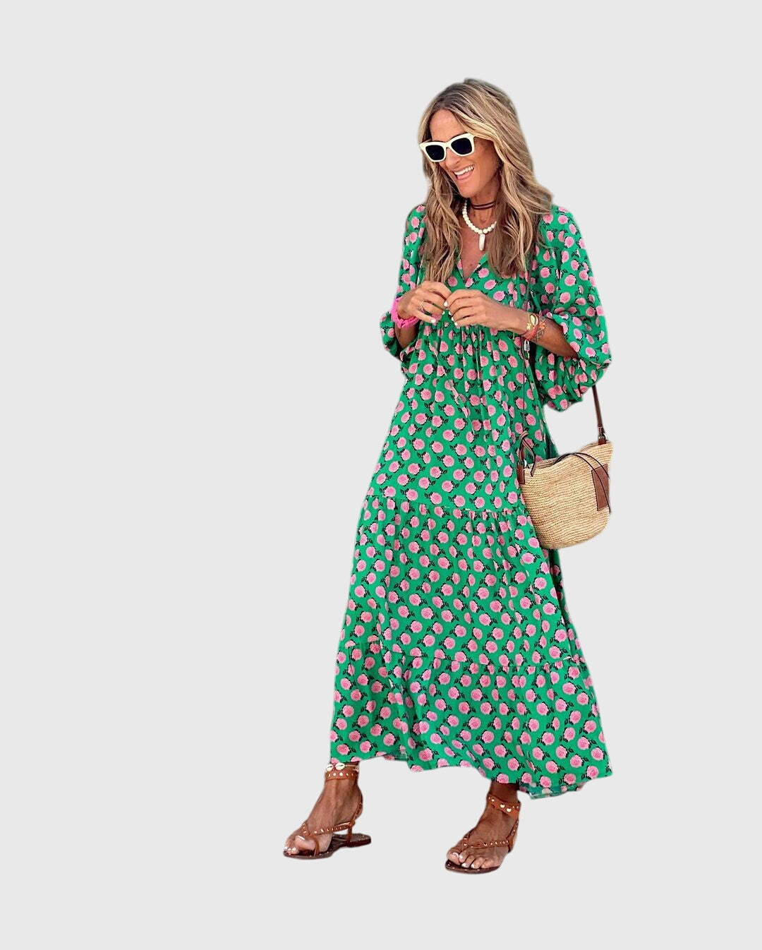 Sarah™ - Bohemian Maxi Dress