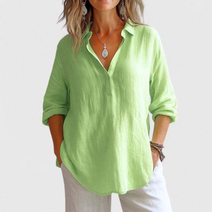 Franzina | Comfortable Linen Shirt