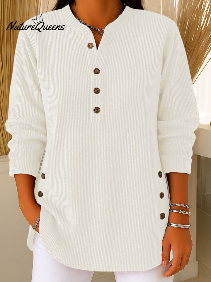 Women's solid colour sweater