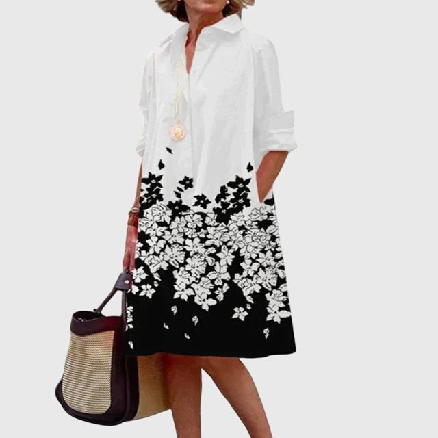 Paige™ - Elegantti Mekko Taskuilla