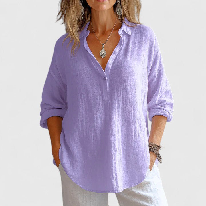 Franzina | Comfortable Linen Shirt