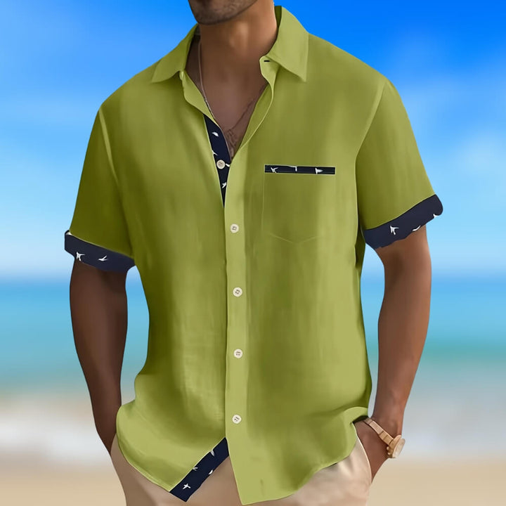 Heiko™ | Rentoa lyhythihaista miesten vapaa-ajan paitaa