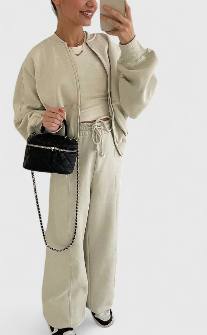 Olyverrah | Mukava Neule ja Housut Setti