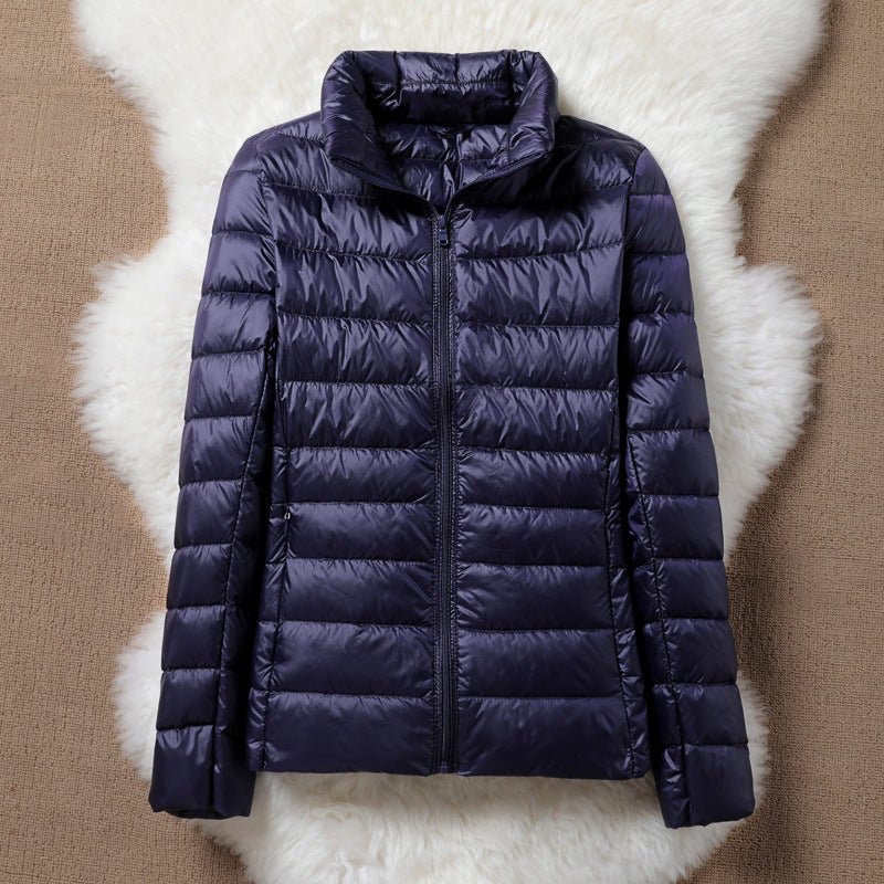 ULLA TEMPORARY PADDED JACKET | NAVY BLUE