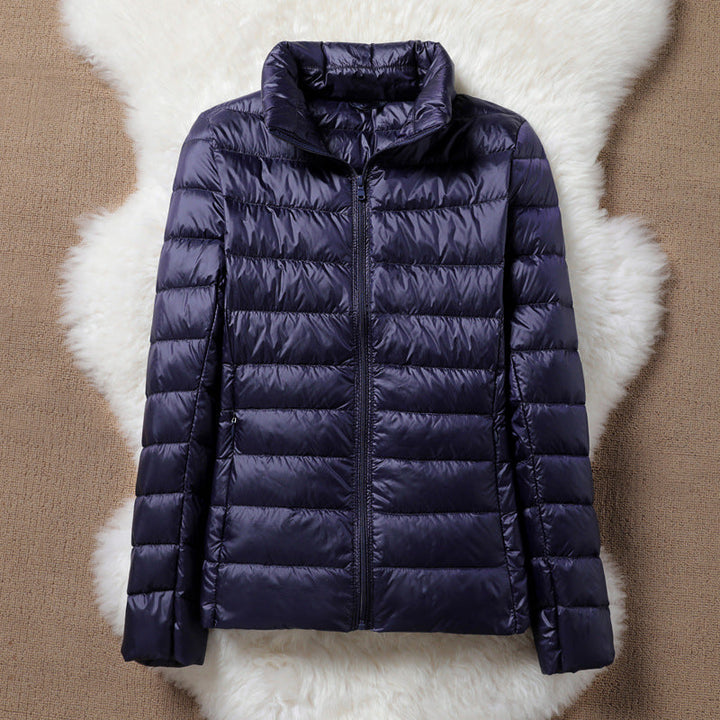 ULLA TEMPORARY PADDED JACKET | NAVY BLUE