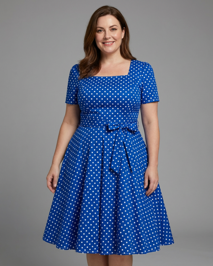 BEATRIX | POLKA DOT NELLI DRESS