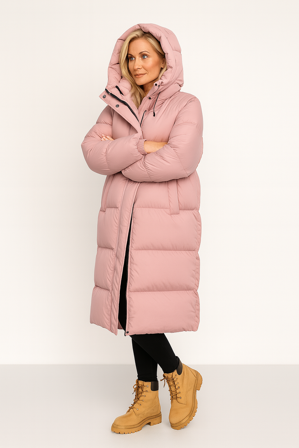 Isa- Long Quilted Puffer Jacket