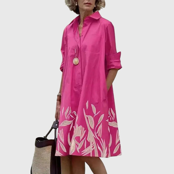 Paige™ - Elegantti Mekko Taskuilla