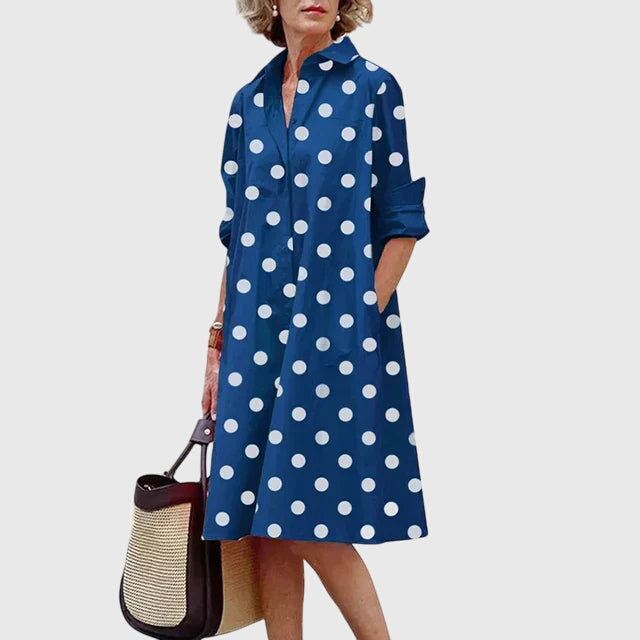 Paige™ - Elegantti Mekko Taskuilla