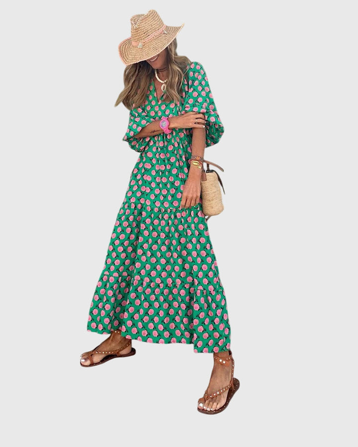 Sarah™ - Bohemian Maxi Dress