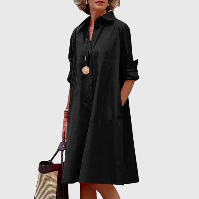 Paige™ - Elegantti Mekko Taskuilla