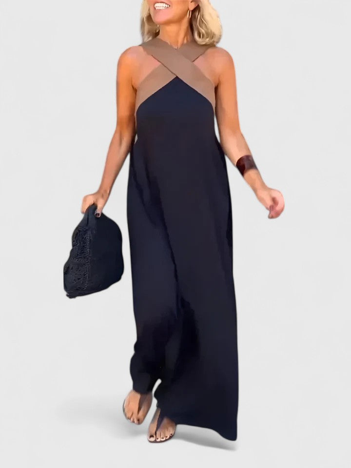 Evangeline™ | Tyylikäs Ristiselkä Mekko