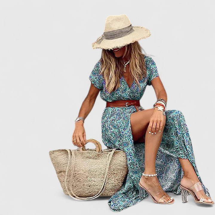 Lorraine | Tyylikäs Boho Pitkä Mekko